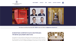 Desktop Screenshot of endress-und-partner.de